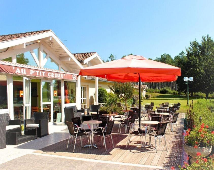 Au P'Tit Creux Des Landes Hotel Ychoux Eksteriør billede